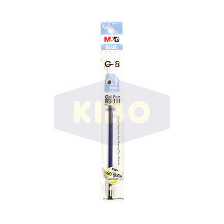 Recharge pour stylo gel bleu 0