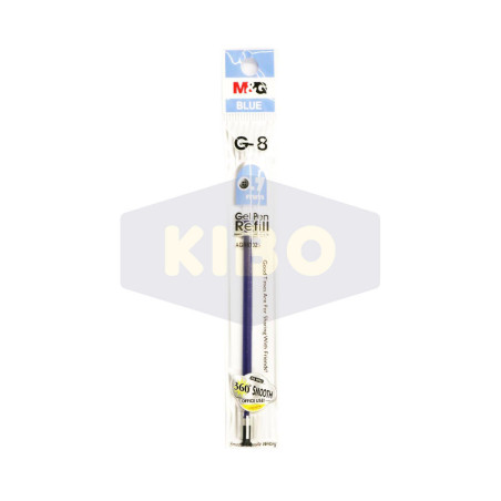 Recharge pour stylo gel bleu 0,7mm