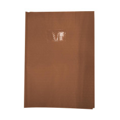 Protège cahier grand format Marron