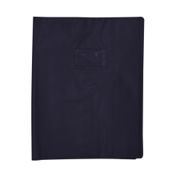 Protège cahier noir format A4 Luxe
