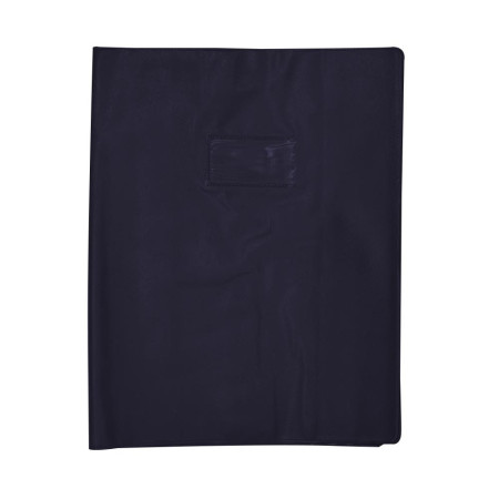 Protège cahier noir format A4 Luxe