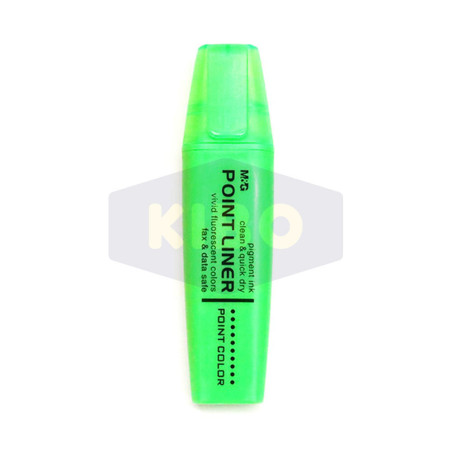 Surligneur vert parfumé