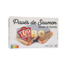 Pavés de saumons sauvage du Pacifique 250g
