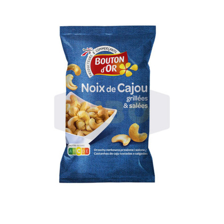 Noix de cajou grillées et salées 200g