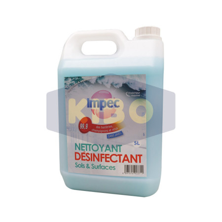 Nettoyant désinfectant sol et surface 5L
