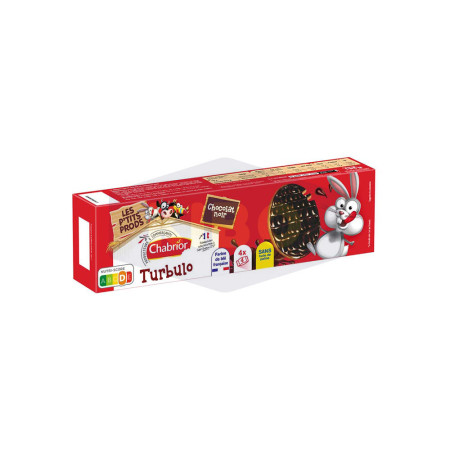 Biscuits Turbulo chocolat noir 195g