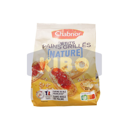 Petits pains grillés nature 400g