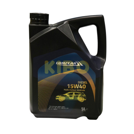 Huile moteur diesel 15W40 5L