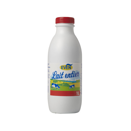 Lait UHT entier bouteille 1L