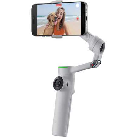 Gimbal - INSTA360 - Flow 2 Pro - Gris - Compatible Apple DockKit - Stabilisation 3 axes