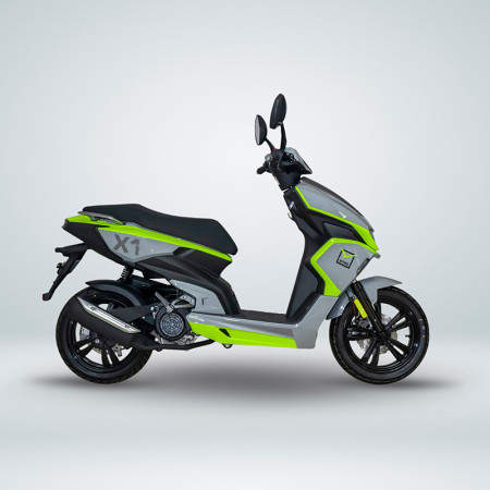 Scooter 150CC NITRO X1 150 gris nardo / fluo
