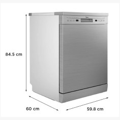MIDEA lave-vaisselle pose libre 12 couverts argent Zoma Antananarivo Madagascar MIDEA lave-vaisselle pose libre 12 couverts argent Zoma Antananarivo Madagascar