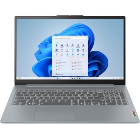 PC portable LENOVO IdeaPad Slim 3 15ITN9 | Windows 11 + 1 an Office - 15,6 FHD - Intel N150 - 4 Go - 128 Go + Sac a Dos
