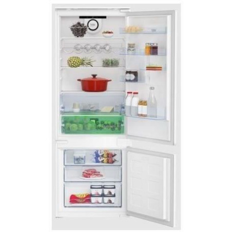 Réfrigérateur encastrable BEKO - Technologie Harvestfresh - 2 portes - 400L - Froid brassé