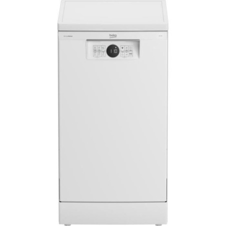 Lave-vaisselle pose libre BEKO BDFS26041WQ - 10 couverts - Induction - 45 cm - 45 dBA - Classe C - Blanc