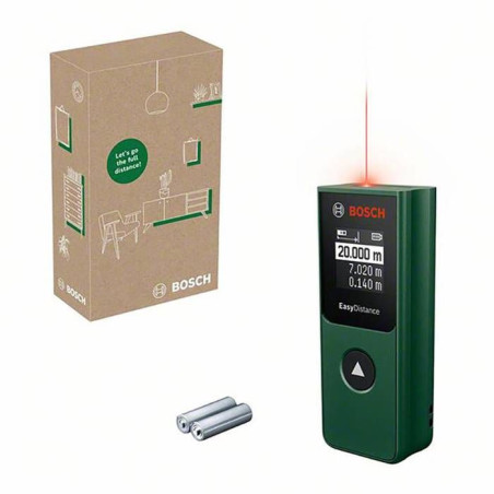 Bosch Télémetre laser numérique EasyDistance 20 (distance de mesure jusqu'a 20m)