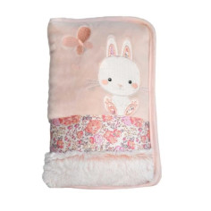 Protege carnet de santé Lapinou - Rose - 15 x 26 cm Protege carnet de santé Lapinou - Rose - 15 x 26 cm