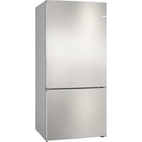 Réfrigérateur combiné - BOSCH - KGN86VIEA - Classe E - 479 L - 186 x 86 x 81 cm - Acier brossé