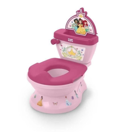 DISNEY BABY - PRINCESSES- Mini toilette avec réducteur de lunette de toilette inclus, 2 en 1, MySize, Pot amovible facile a net