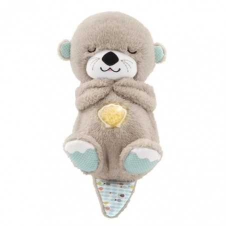 Fisher-Price - Ma Loutre Câlins Bonne Nuit - Jouet d'Eveil - Des la naissance FXC66