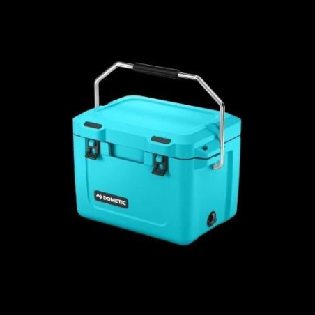Glaciere isotherme&nbsp;-&nbsp;DOMETIC&nbsp;-&nbsp;Patrol 20&nbsp;- 19L - Poignée de transport inox - Conserve la glace plusieurs jours - Lagune