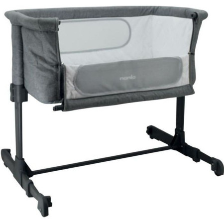 Nania Lit bébé cododo - DODI - Lit d'appoint 2 en 1 - Ultra confort matelas 4cm d'épaisseur