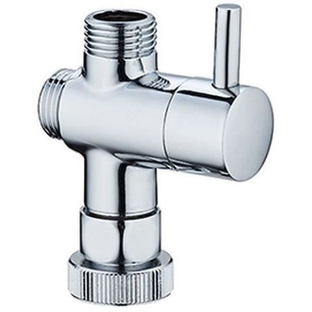 Inverseur et connecteur pour colonne de douche - Standard - EDOUARD ROUSSEAU - Chromé