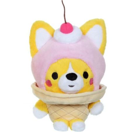 Peluche Little Corgi Cuties - GIPSY TOYS - 20 cm - Glace