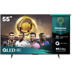Hisense 55E7Q Pro - TV QLED 55 (139 cm) - 4K UHD 3840x2160 - 144 Hz - HDR10+ - TV connecté - 4xHDMI 2.1 - WiFi