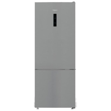 Réfrigérateur combiné - HOTPOINT - HPAK26472XP4E - Grande capacité 475 L - Froid ventilé - Classe E - 195x76x90 - Inox
