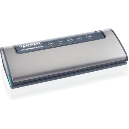 Machine sous vide - LEIFHEIT - Vacu Power 500 03236 - 10 sacs - Gris