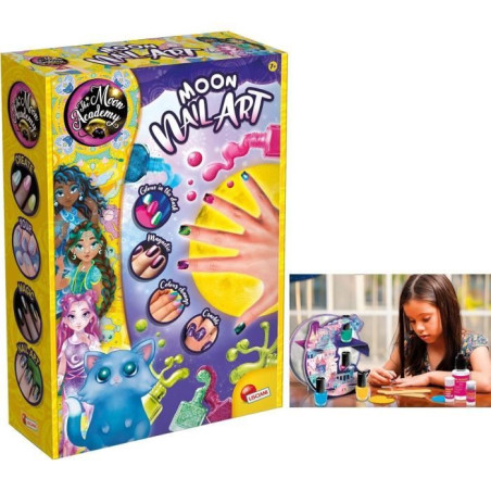 Art des ongles - Kit de Loisirs Créatifs - THE MOON ACADEMY - Composants pour Vernis, Flacons a Vernis