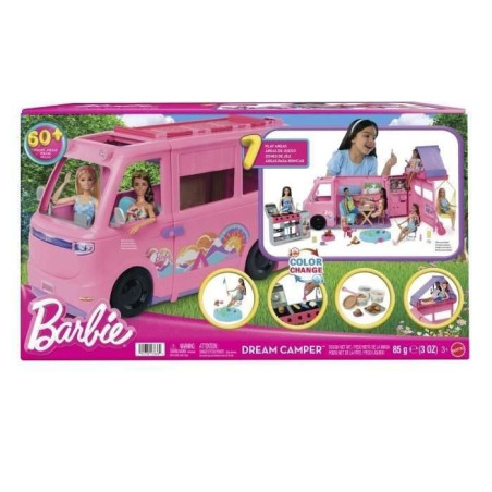Barbie - Coffret Camping-Car de Reve avec plus de 60&nbsp;accessoires - Barbie - HRJ78