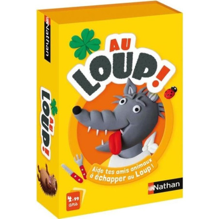Nathan - Au Loup - Jeu de Cartes