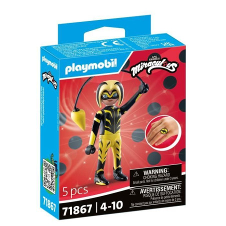 PLAYMOBIL 71867 Vesperia, Miraculous Personnage du dessin animé, 5 pieces, des 4 ans