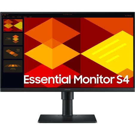Ecran PC - SAMSUNG - 27 - FHD - 100Hz - Dalle IPS - 5ms - Ajustable en hauteur - S27D400G