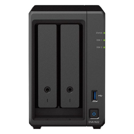Enregistreur Vidéo Réseau - SYNOLOGY - DVA1622 - Surveillance IA - 2 Baies - 32 To Max