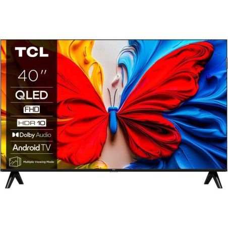 TCL 40S51K - TV QLED 40 (102 cm) - FHD 1920x1080 - HDR10 - Android TV - 2xHDMI 1.4 - WiFi