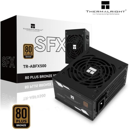 Alimentation PC non modulaire - THERMALRIGHT ABFX 500 - 80+ Bronze - Noir
