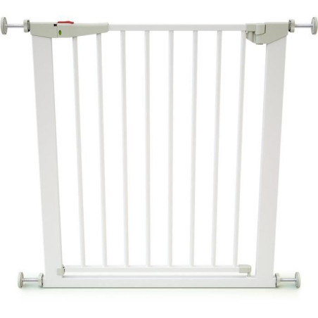 WEBABY - Barriere de sécurité bébé en acier Blanc MOBI Blanc - Taille unique