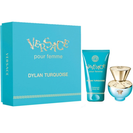 Coffret de Eau de Parfum Femme Versace Dylan Turquoise 100 ml