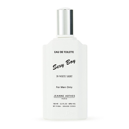 Eau de Toilette pour Homme Jeanne Arthes 100 ml Sexy Boy White Shirt