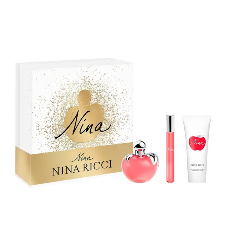 Coffret de Eau de Toilette Femme Nina Ricci Nina 3 pièces Eau de Toilette 135 ml