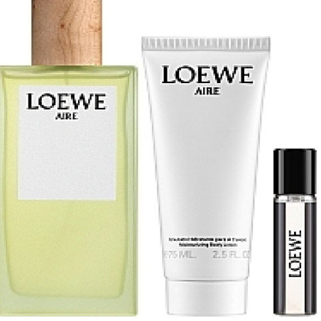 Coffret de Eau de Toilette Femme Loewe Aire 3 Pièces Eau de Toilette 160 ml