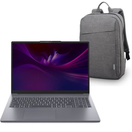 PC portable LENOVO IdeaPad Slim 3 - 16" - RAM 16 Go - SSD 512 Go Core i5-13420H | Sans Windows - Livré avec un sac à dos