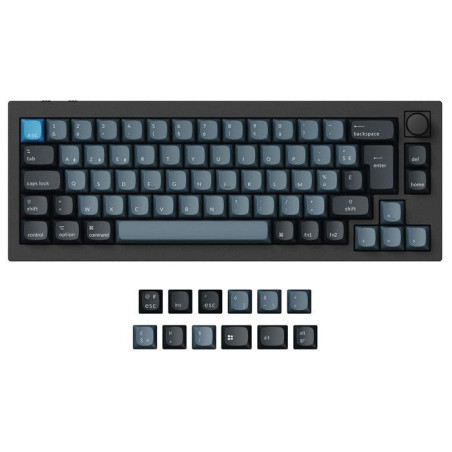 Clavier mécanique gamer - Switch mécanique Red - KEYCHRON Q2 Pro - ANSI - Rétroéclairage RGB
