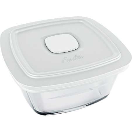 Bocal en Verre avec Couvercle en Plastique Facilita Marinex - 300ml