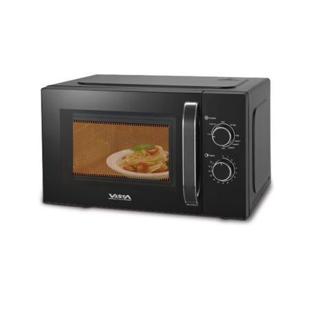 Micro-onde Vista - Mode Manuel et Grill - 25L - 850W /1000W - Plateau de 285mm - Noir
