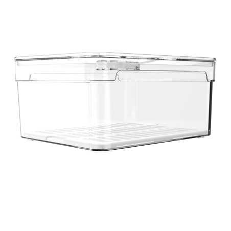 Ou - Bac de Rangement Clear Fresh - Bac de Rangement pour Réfrigérateur - 2,2 L - 20 x 15 x 9,5 Cm