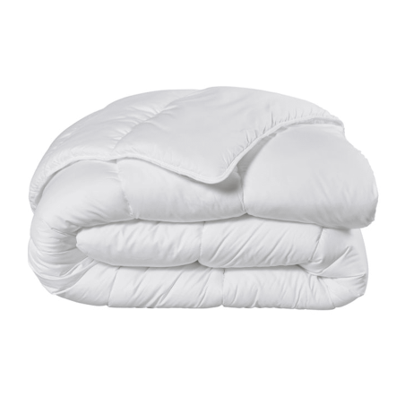 Couette Luxe 7 en Microfibre - 100% Polyester Blanc